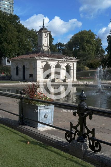 UK, London, Lancaster Gate, 2009. Creator: Ethel Davies.