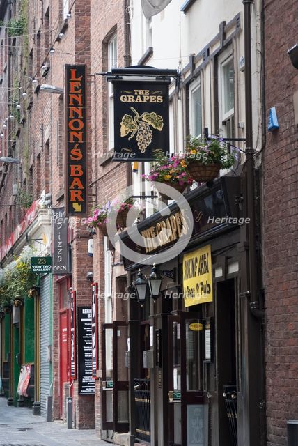 UK, Liverpool, Matthew St, 2009. Creator: Ethel Davies.
