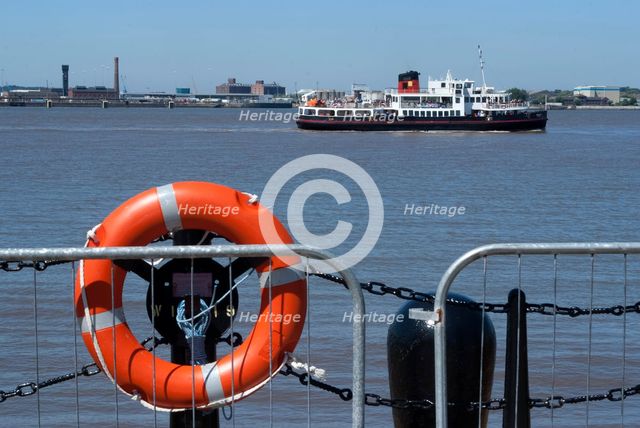 UK, Liverpool, Mersey ferry, 2009. Creator: Ethel Davies.