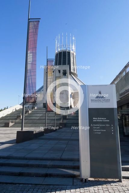 UK, Liverpool, Metropolitan Cathedral, 2009. Creator: Ethel Davies.