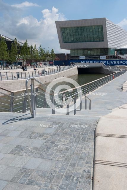 UK, Liverpool, New Mersey Ferry Terminal Bldg, 2009. Creator: Ethel Davies.