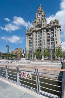 UK, Liverpool, Liver Bldg, 2009. Creator: Ethel Davies
