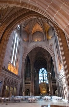 UK, Liverpool, Liverpool Cathedral, 2009. Creator: Ethel Davies
