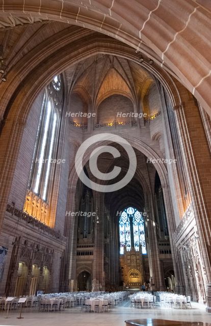 UK, Liverpool, Liverpool Cathedral, 2009. Creator: Ethel Davies.