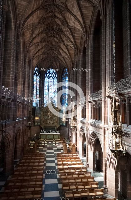 UK, Liverpool, Liverpool Cathedral, 2009. Creator: Ethel Davies.
