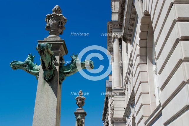 UK, Liverpool, Port of Liverpool Bldg, 2009. Creator: Ethel Davies.