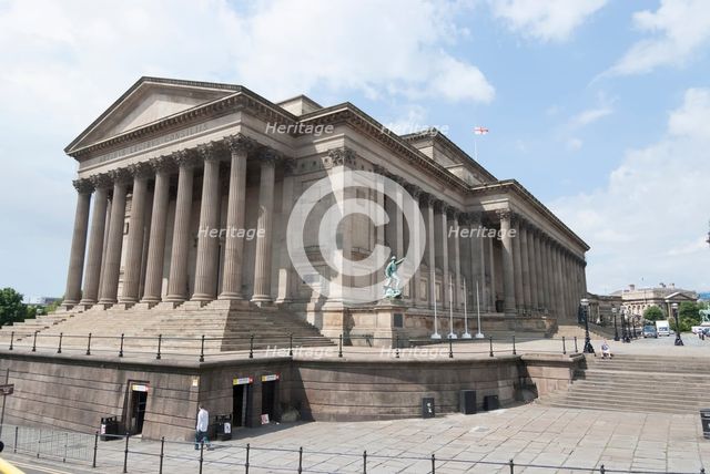 UK, Liverpool, St George's Hall, 2009. Creator: Ethel Davies.