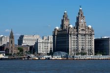 UK, Liverpool, Skyline, 2009. Creator: Ethel Davies