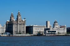 UK, Liverpool, Skyline, 2009. Creator: Ethel Davies