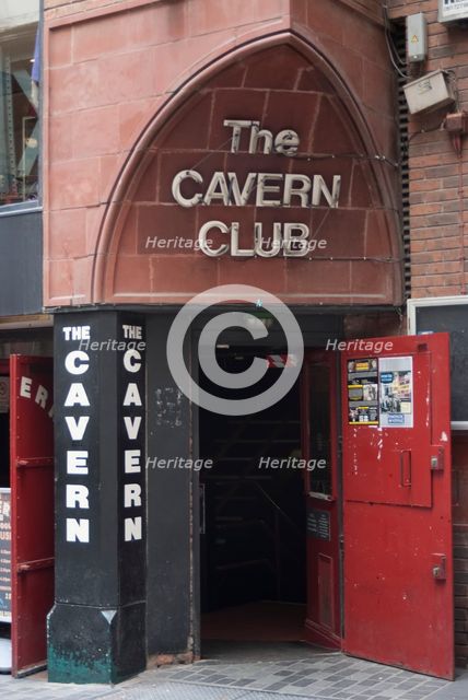 UK, Liverpool, The Cavern, Matthew St, 2009. Creator: Ethel Davies.