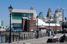 UK, Liverpool, View fr Albert Dock, 2009. Creator: Ethel Davies