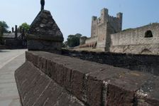 UK, Rochester, Rochester Castle, 2009. Creator: Ethel Davies