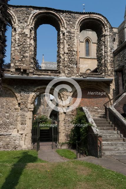 UK, Rochester, Rochester Cathedral, 2009. Creator: Ethel Davies.