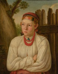 Ukrainian Girl, around the mid-19th century. Creator: Unknown