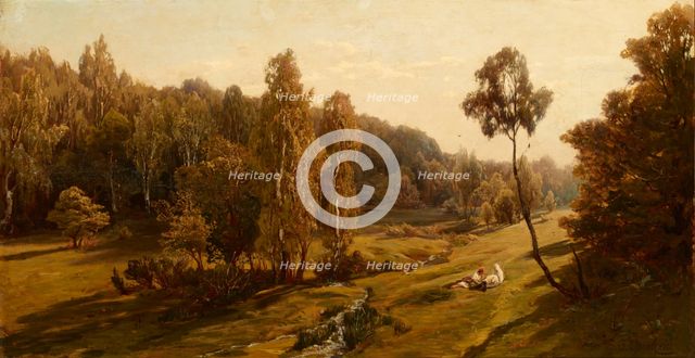 Ukrainian Lanscape, 1770s/1780s. Creator: Wladymir Donatowicz Orlowski.
