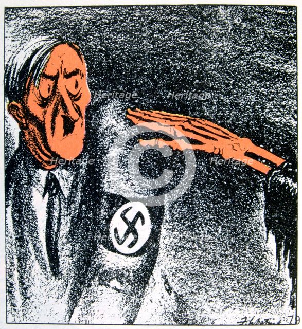 'Ultimate Heil!', 20th century. Artist: Daniel Fitzpatrick
