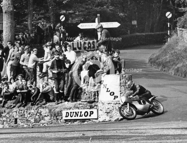 Ultra-Lightweight TT race, Isle of Man, 1966. Artist: Unknown