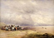 Ulverston Sands, 1835. Creator: David Cox the elder