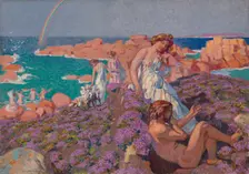 Ulysses with Calypso, 1905. Creator: Maurice Denis