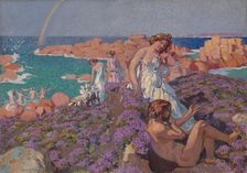 Ulysses with Calypso, 1905. Creator: Maurice Denis