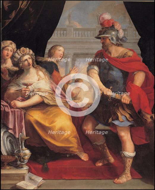 Ulysses and Circe, c. 1650-1660. Artist: Sirani, Giovanni Andrea (1610-1670)