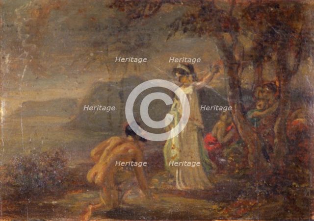 'Ulysses and Nausicaa', c1772-1845. Artist: Robert Smirke