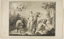 Ulysses and Nausicaa, n.d. Creator: Giovanni Battista Cipriani