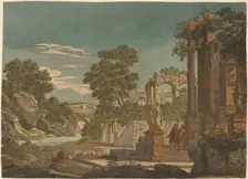 Ulysses and Polyphemus, 1701-1780. Creator: John Baptist Jackson