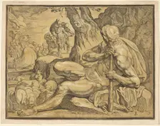 Ulysses and Polyphemus. Creator: John Baptist Jackson