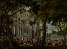 Ulysses at the Palace of Circe, 1667. Creators: Wilhelm Schubert van Ehrenberg, Carl Borromaus Andreas Ruthart