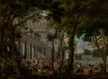 Ulysses at the Palace of Circe, 1667. Creators: Wilhelm Schubert van Ehrenberg, Carl Borromaus Andreas Ruthart