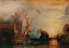 Ulysses deriding Polyphemus - Homer's Odyssey, 1829, (1911). Artist: JMW Turner