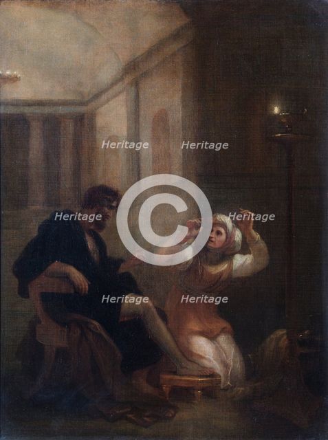 Ulysses discovered by his Nurse, (1810?). Creator: Robert Smirke.