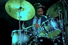 Ulysses Owens Jnr, Love Supreme Jazz Festival, Glynde Place, East Sussex, 2014. Artist: Brian O'Connor