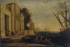 Ulysses Recieved by the Daughters of Lycomedes, 1648. Creator: Claude Lorrain