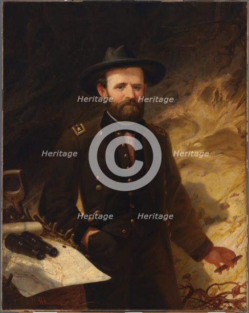 Ulysses S. Grant, 1865. Creator: Ole Peter Hansen Balling.