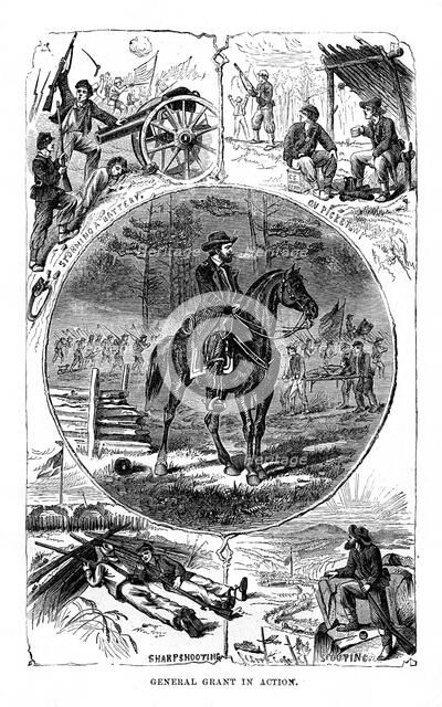 Ulysses S Grant, 18th President of the United States, 1872. Artist: Unknown