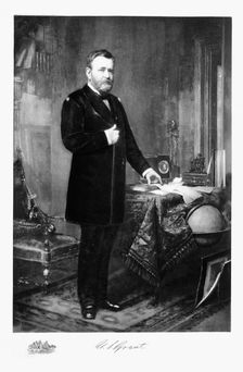 Ulysses S Grant, 18th President of the United States of America, (1901). Creator: Unknown