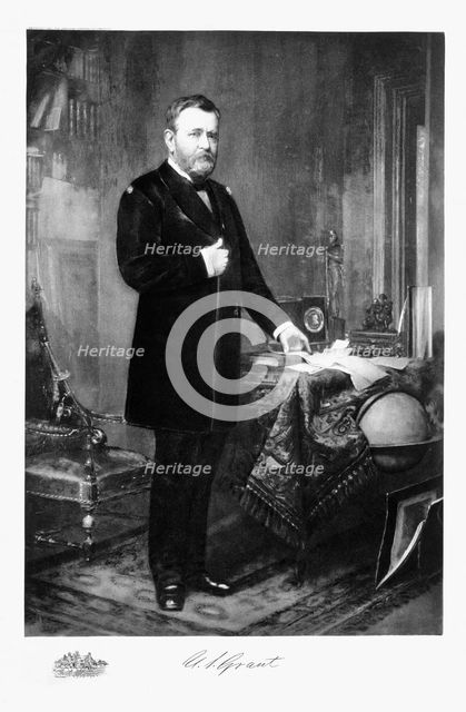 Ulysses S Grant, 18th President of the United States of America, (1901). Creator: Unknown.