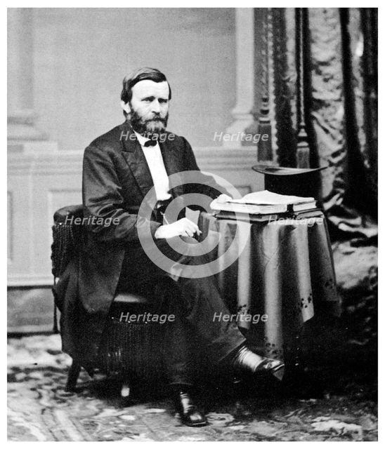Ulysses S Grant, 18th President of the United States, c1869 (1955). Artist: Unknown