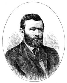 Ulysses S Grant, American general and 18th President of the United States, (1888)