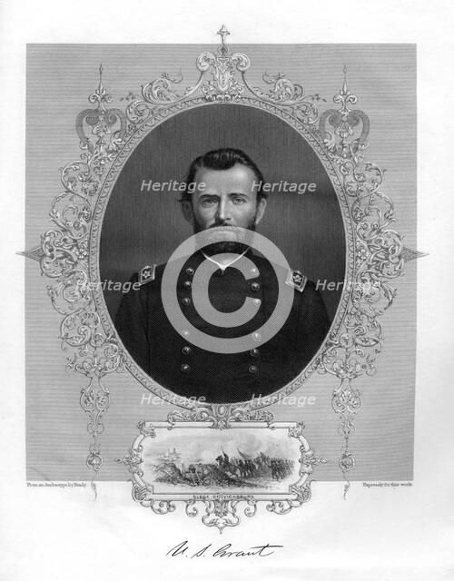 Ulysses S Grant, American general and 18th President of the United States, 1862-1867.Artist: Brady