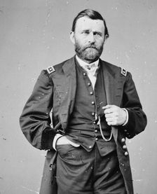 Ulysses S. Grant, between 1855 and 1865. Creator: Unknown
