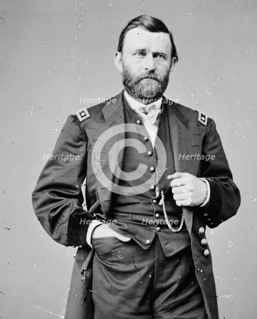 Ulysses S. Grant, between 1855 and 1865. Creator: Unknown.