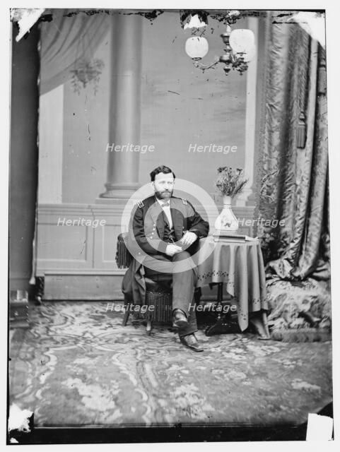 Ulysses S. Grant, between 1860 and 1875. Creator: Unknown.