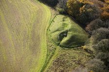 Uley Long Barrow (Hetty Pegler's Tump), Gloucestershire, c2011-c2017. Artist: Damian Grady