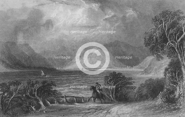 'Ullswater from Pooly Bridge', c1835. Artist: William Miller.