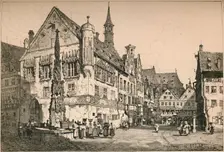 Ulm c1820 (1915). Artist: Samuel Prout