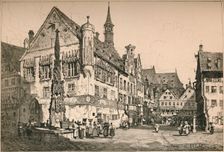 Ulm c1820 (1915). Artist: Samuel Prout