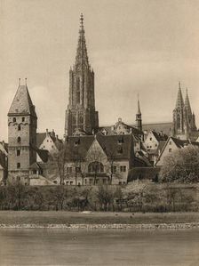 Ulm. Cathedral - Metzger Tower 1931. Artist: Kurt Hielscher